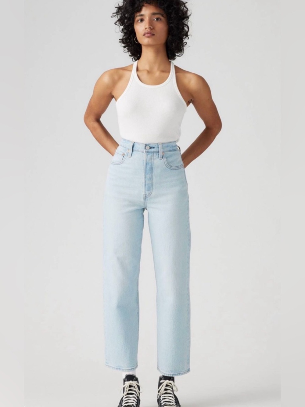 Levi’s High Rise Straight Jeans
